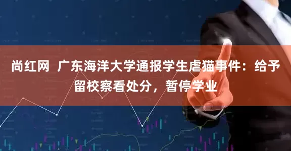 尚红网  广东海洋大学通报学生虐猫事件：给予留校察看处分，暂停学业