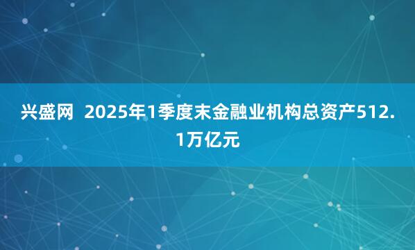 兴盛网  2025年1季度末金融业机构总资产512.1万亿元